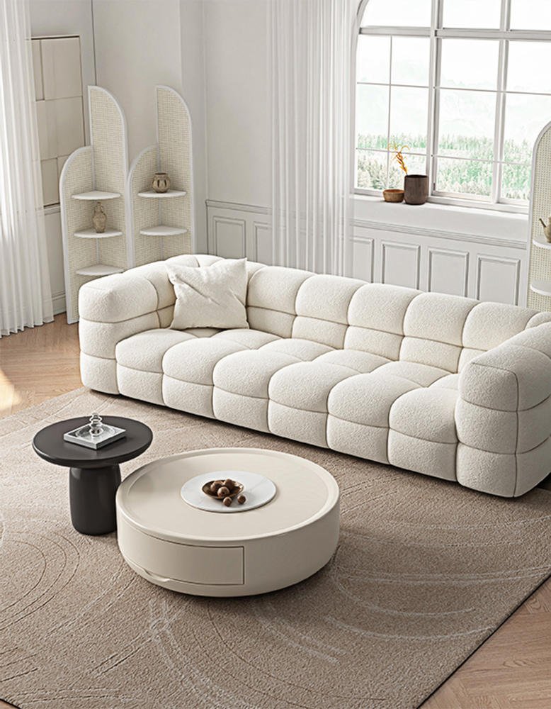 Isabella Coffee Table Set, Black & White