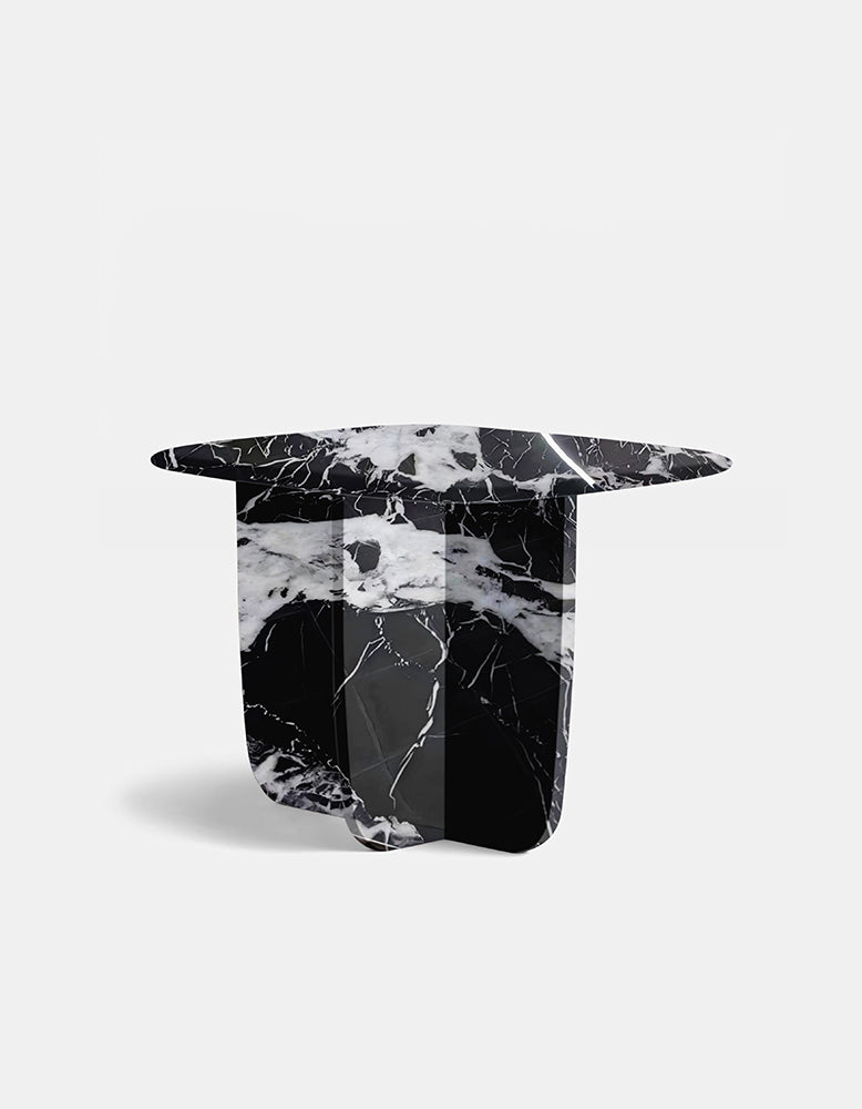 Farina Side Table, Marble