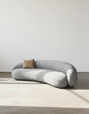 Galen Three Seater Curved Sofa