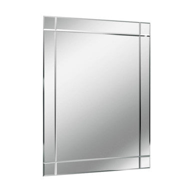 Milania Etched Border Wall Mirror