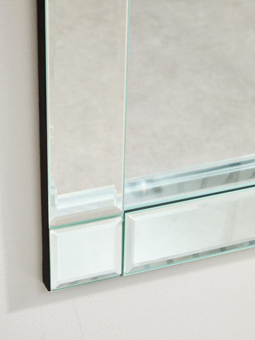 Milania Etched Border Wall Mirror
