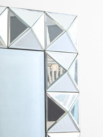 Lidia 3D Effect Rectangular Wall Mirror