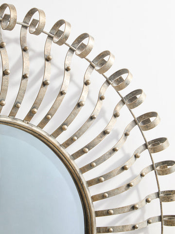 Cissell Spoke Frame Wall Mirror