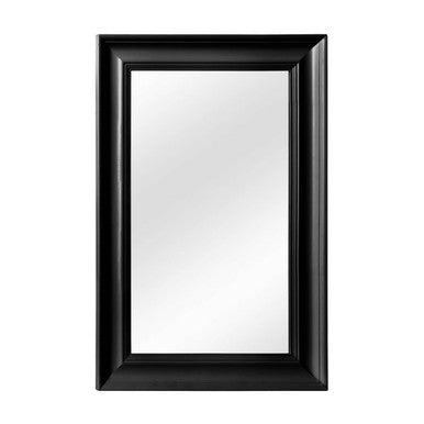 Urban Matte Black Finish Wall Mirror