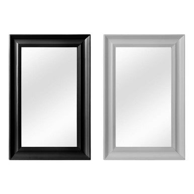 Urban Matte Black Finish Wall Mirror