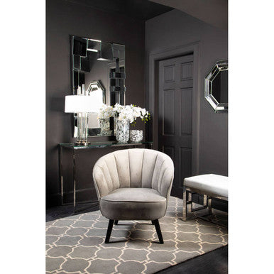 Petillo Mirrored Glass Octagonal Wall Mirror
