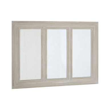 Gail 3 Panel Wall Mirror with Ash Wood Frame