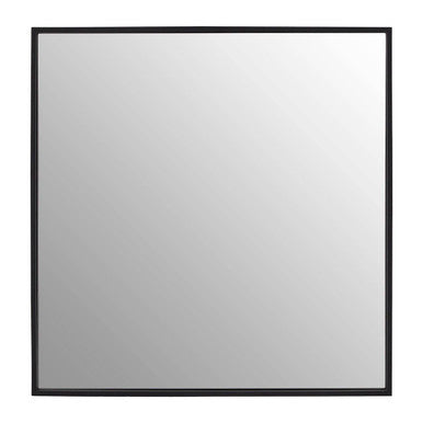Loretta Matt Black Large Square Wall Mirror