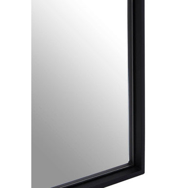 Loretta Matt Black Large Square Wall Mirror