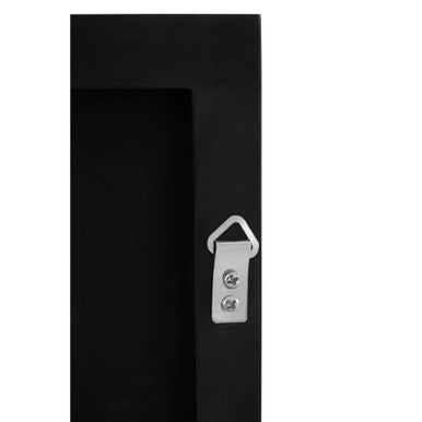 Loretta Matt Black Large Square Wall Mirror