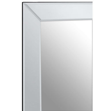 Sana Medium Rectangular Wall Mirror with Bevelled Frame
