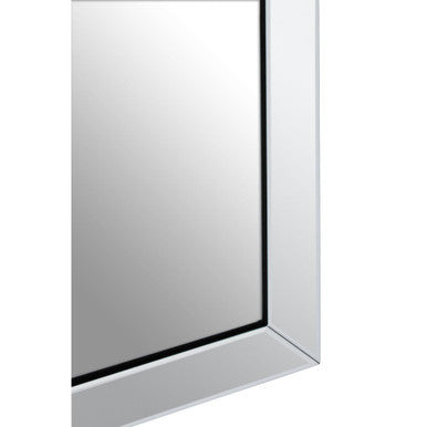 Sana Medium Rectangular Wall Mirror with Bevelled Frame