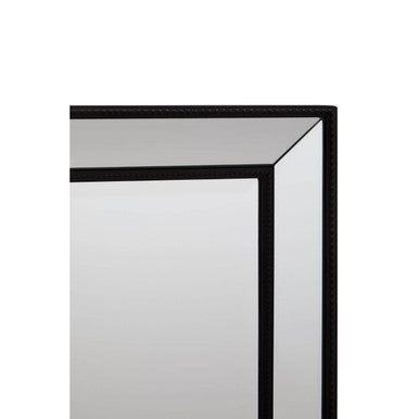 Holmes Wall Mirror with Black Frame