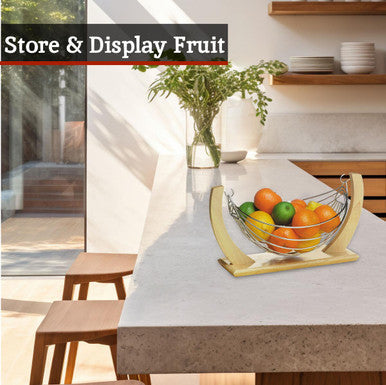 Rubber wood Fruit Hammock