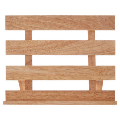 Nash Rubber wood Cook Book Stand