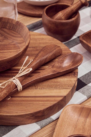 Kora Acacia Large Salad Servers