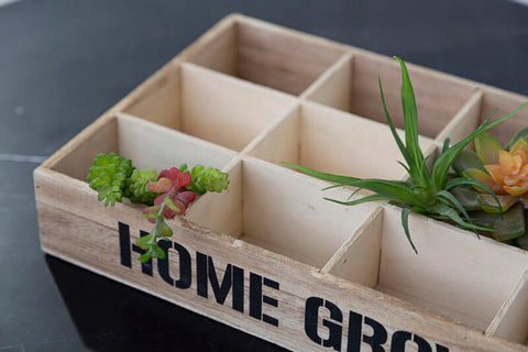 Naresso 12 Compartments Herbs & Seed Crate