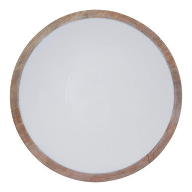 Kara Mango Wood Medium Tapered Bowl
