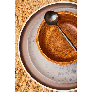 Kora Small Round Bowl In Acacia Wood