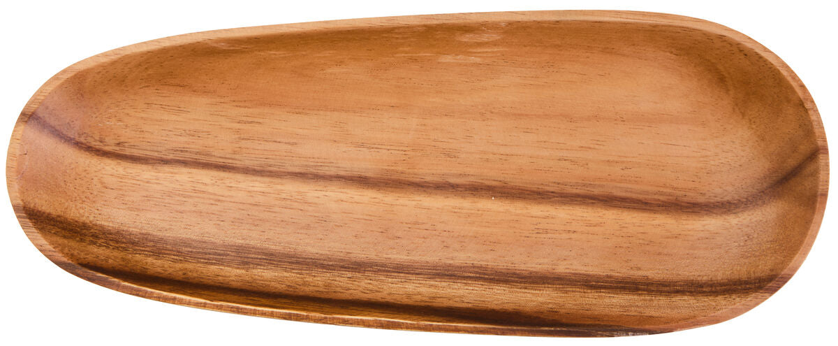 Kora Acacia Wood Medium Oval Serving Dish