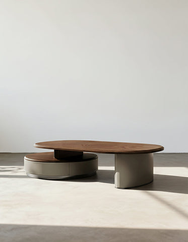 Samara Extendable Coffee Table, Solid Wood