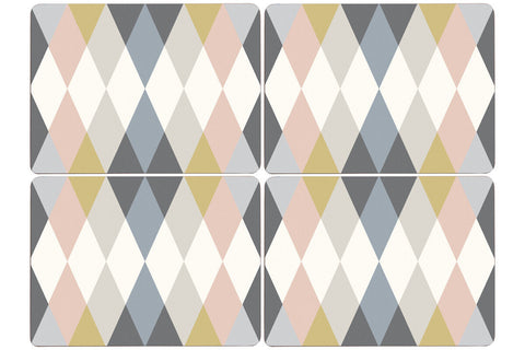 Cirque Harlequin Set Of Four Placemats
