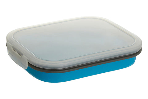 Grub Tub Blue Collapsible Lunch Box