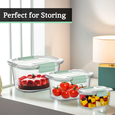 Grub Tub  Set Of 3 Food Storage Containers