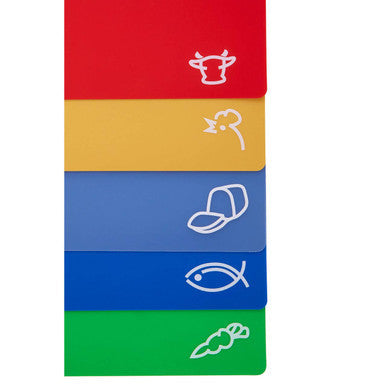 Daily Set of 5 Flexible Chopping Boards