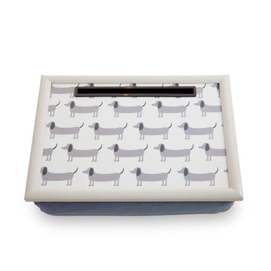Portada Dachshund Lap Tray With Ipad Holder