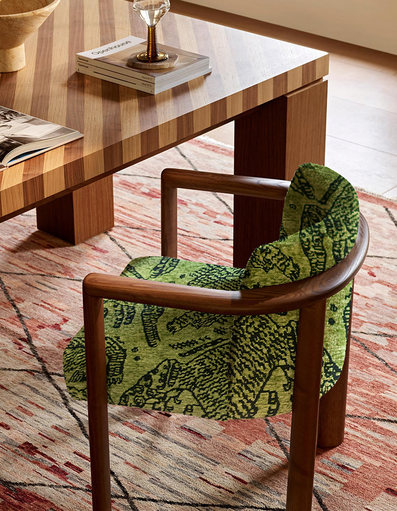 Boucheron Matching Dining Chair, Solid Wood