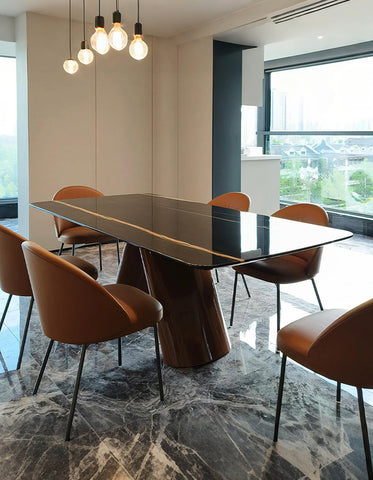 Hossain Dining Table, Marble, More Shapes