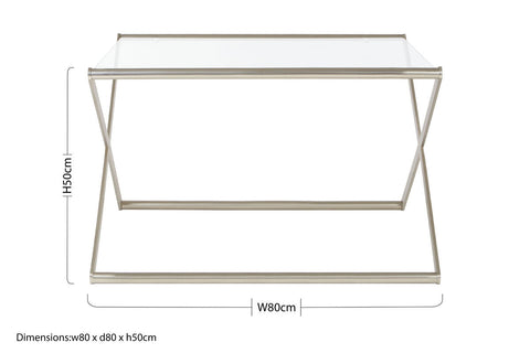 Roma Square Coffee Table