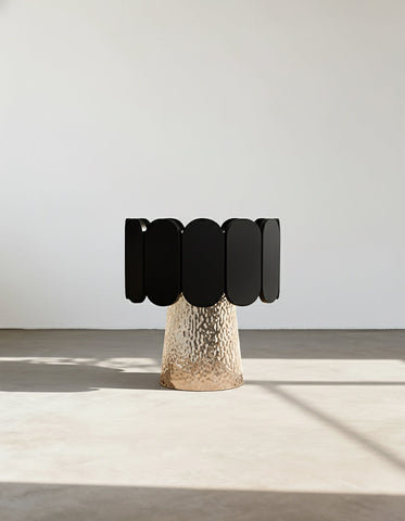 Thapa Bedside Table With Storage & Light Strip