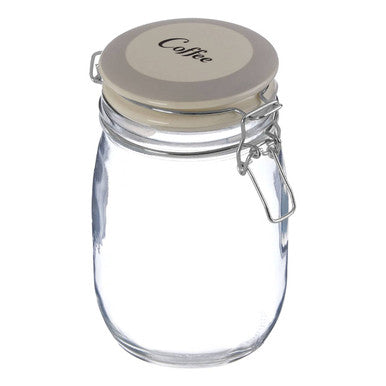 Diego Coffee Glass Storage Jar 1000ml