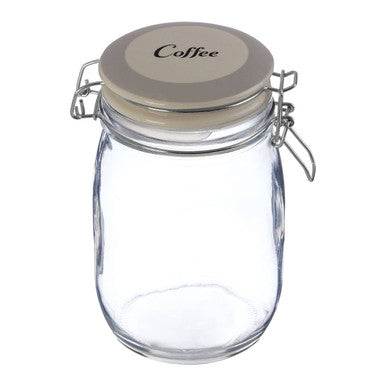 Diego Coffee Glass Storage Jar 1000ml