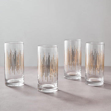 Jazz Highball Glasses Set Of 4