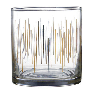 Jazz Glass Tumblers Set Of 4