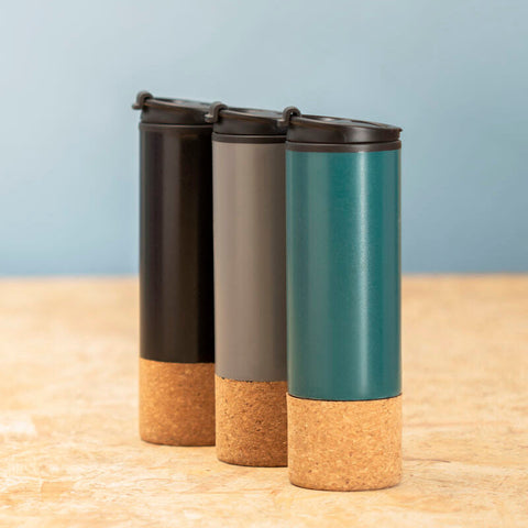 Mimo Dark Green Double Wall Travel Mug