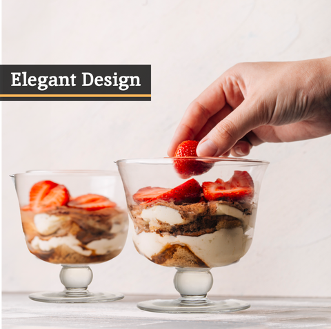 Molly Set Of 4 Glass Dessert Bowls