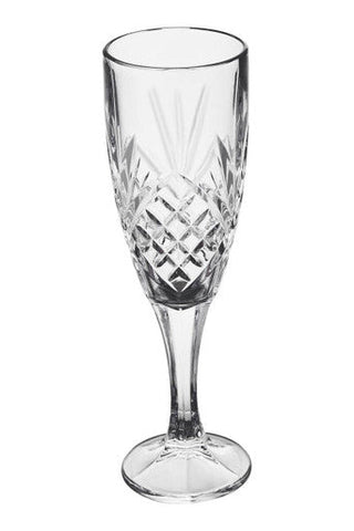 Beaufort Set Of 4 Crystal  Champagne Glasses