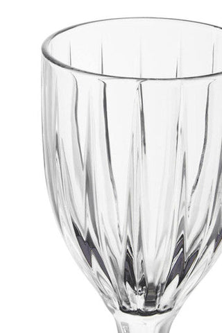 Beaufort Set Of 4 Crystal  Wine Glasses