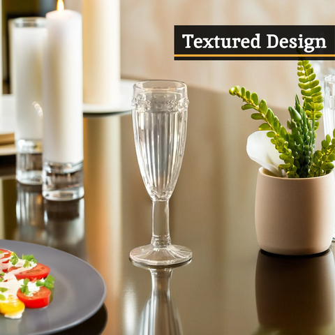 Auclair Set Of Four Champagne Glasses
