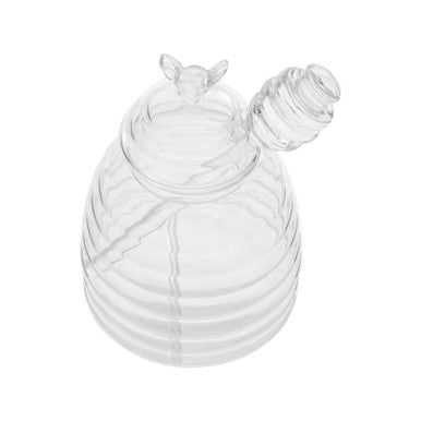 Freska Glass Honey Jar With Dipper