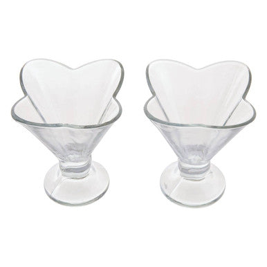 Torta Set Of Four Flora Sundae Dishes