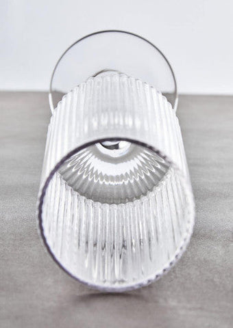 Eldon Set Of Four Ribbed Champagne Glasses