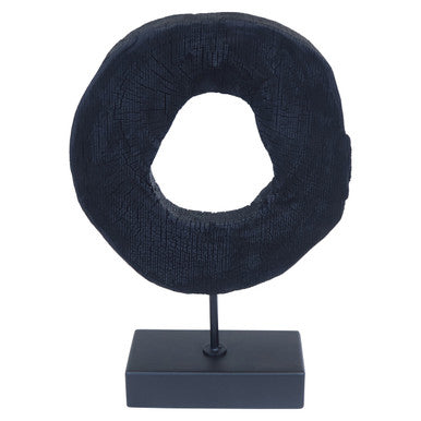 Fidel Small Rustic Mango Wood Sculpture On Stand