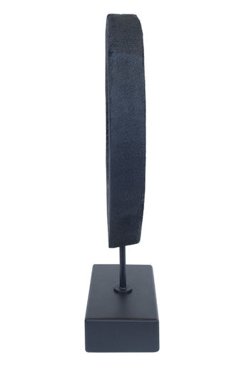 Fidel Small Rustic Mango Wood Sculpture On Stand