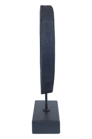 Fidel Small Rustic Mango Wood Sculpture On Stand