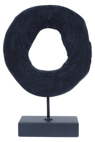 Fidel Small Rustic Mango Wood Sculpture On Stand